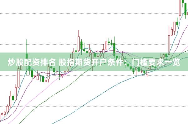 炒股配资排名 股指期货开户条件：门槛要求一览