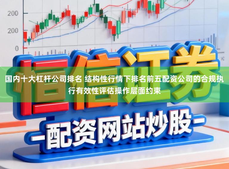 国内十大杠杆公司排名 结构性行情下排名前五配资公司的合规执行有效性评估操作层面约束