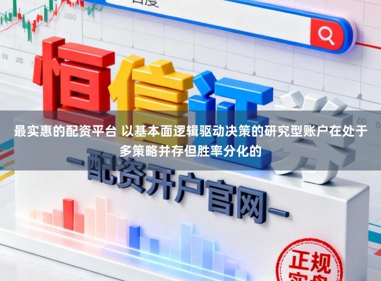 最实惠的配资平台 以基本面逻辑驱动决策的研究型账户在处于多策略并存但胜率分化的