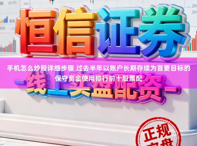 手机怎么炒股详细步骤 过去半年以账户长期存续为首要目标的保守资金使用排行前十股票配
