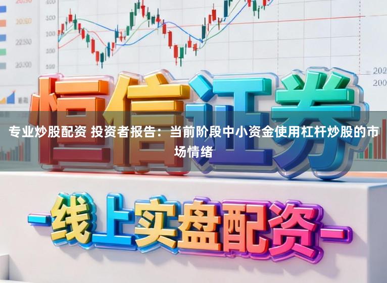 专业炒股配资 投资者报告：当前阶段中小资金使用杠杆炒股的市场情绪