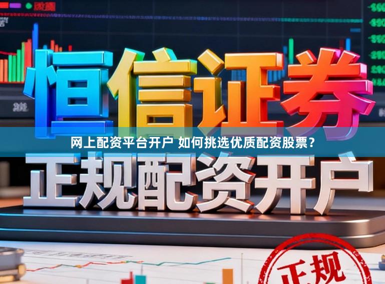 网上配资平台开户 如何挑选优质配资股票？