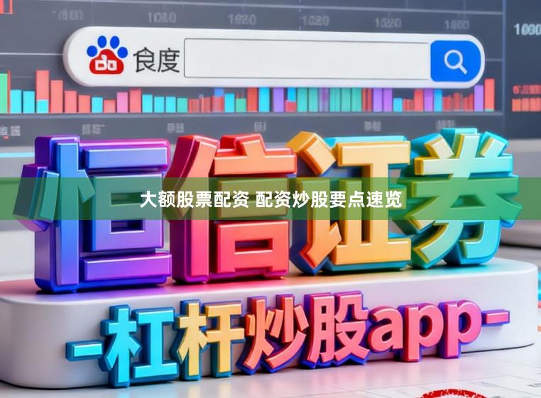 大额股票配资 配资炒股要点速览